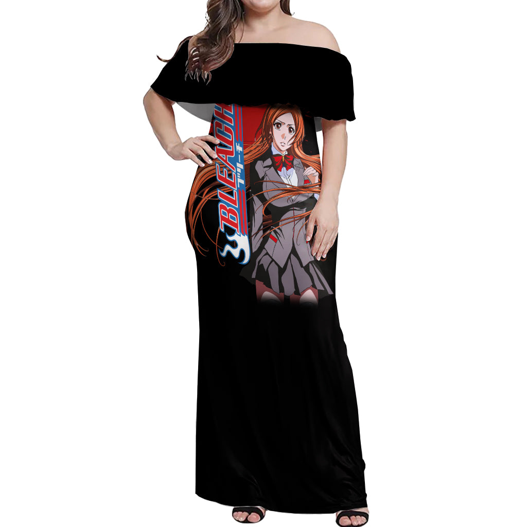 Orihime Inoue Off Shoulder Maxi Dress Bleach