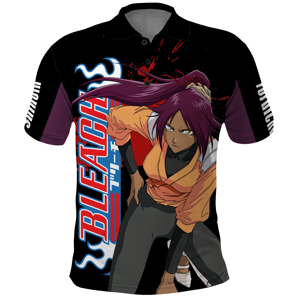 Yoruichi Shihoin Polo Shirt Bleach