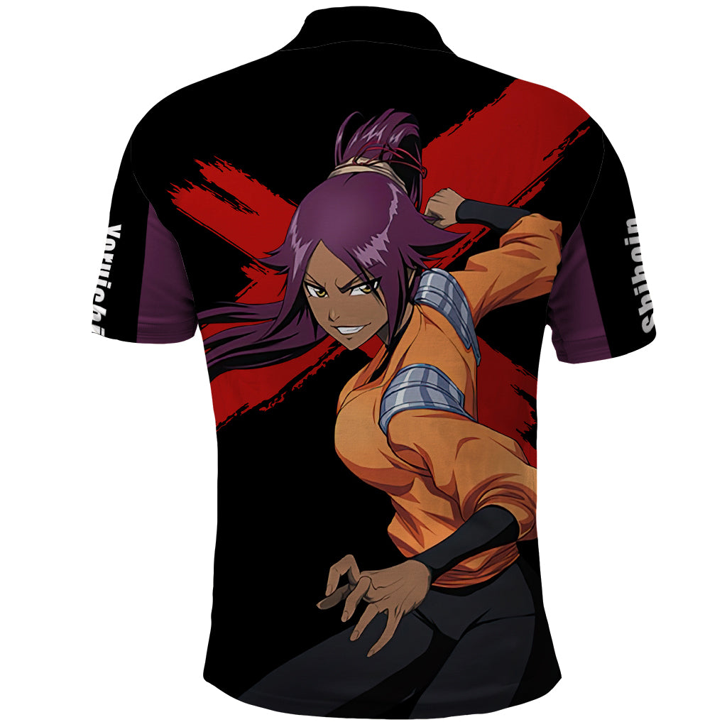 Yoruichi Shihoin Polo Shirt Bleach