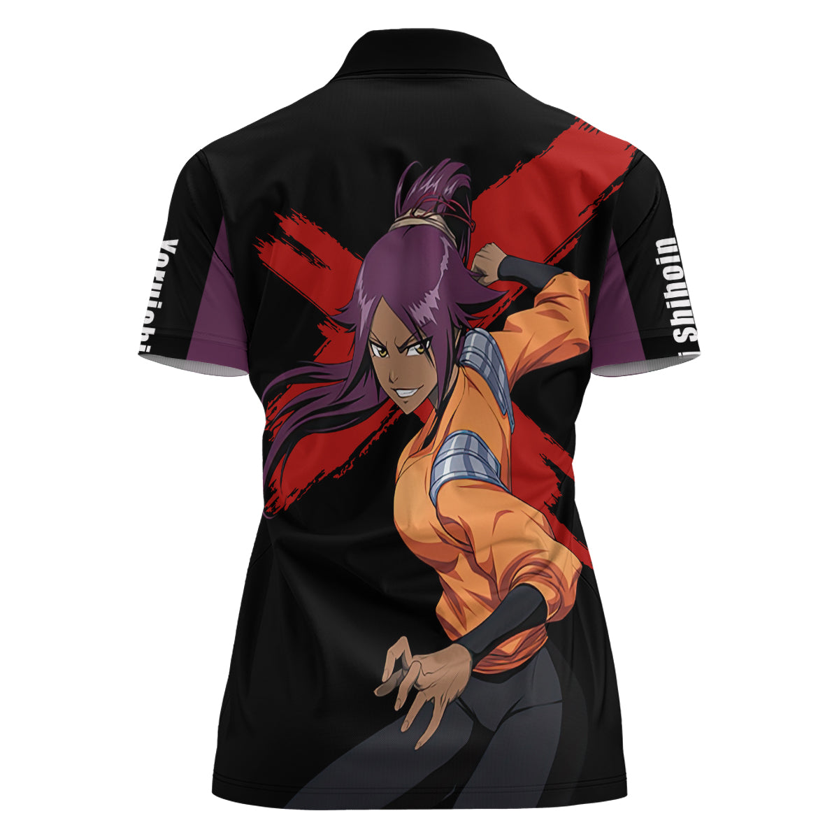 Yoruichi Shihoin Women Polo Shirt Bleach
