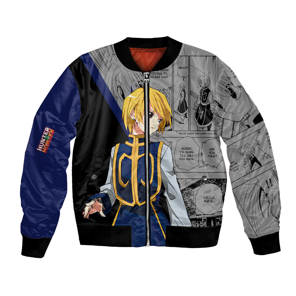 Kurapika Bomber Jacket Manga Style
