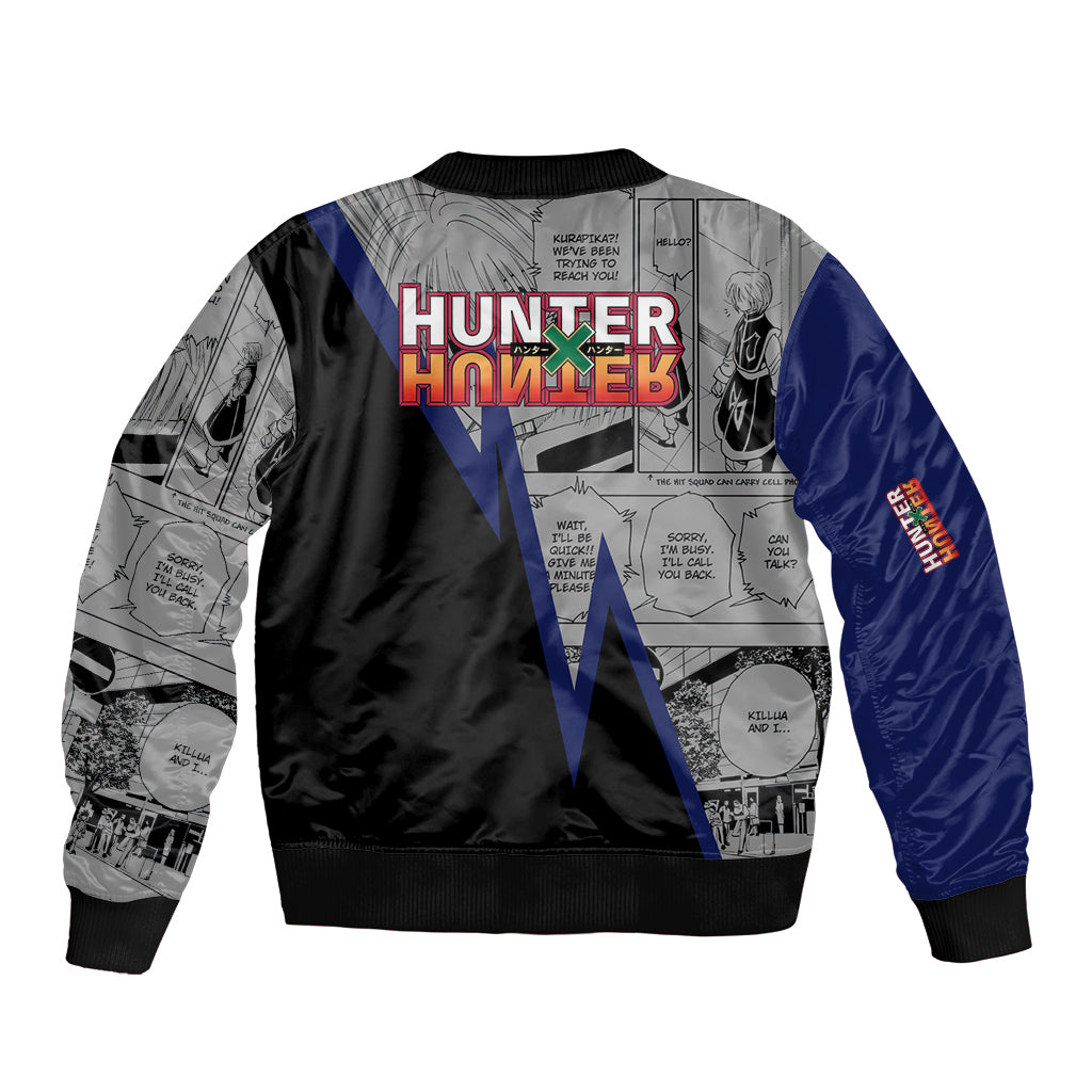 Kurapika Bomber Jacket Manga Style