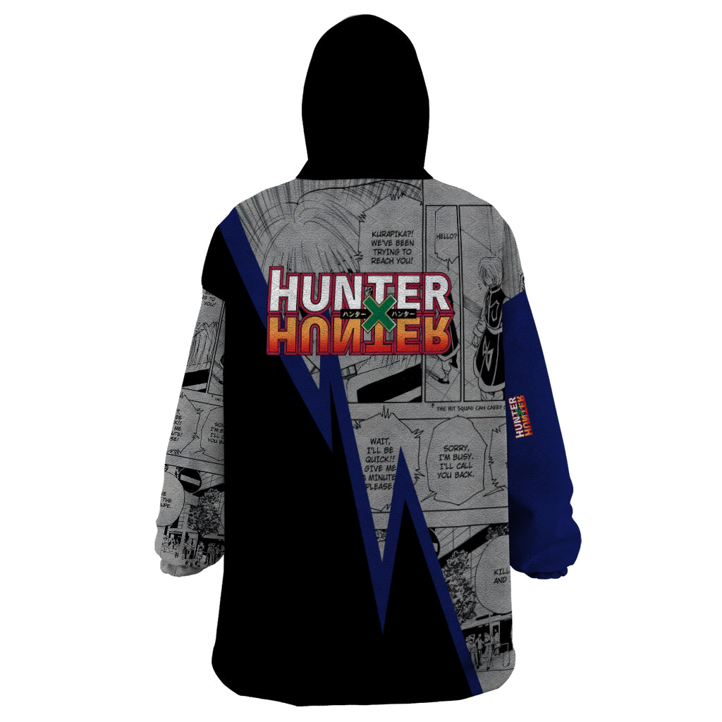 Kurapika Wearable Blanket Hoodie Manga Style