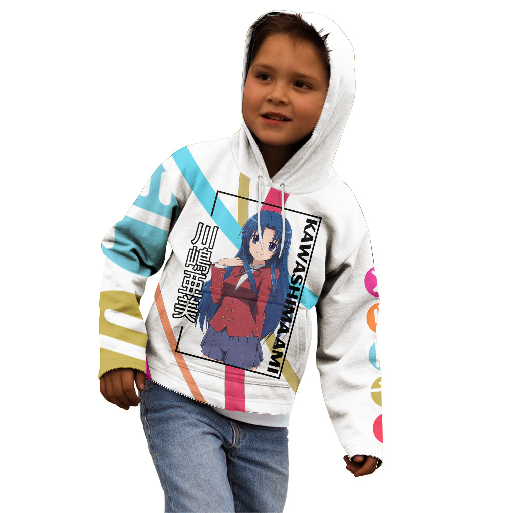 Kawashima Ami Kid Hoodie Toradora Anime Style