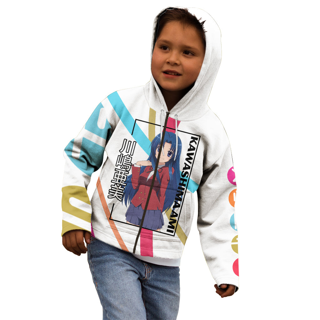 Kawashima Ami Kid Hoodie Toradora Anime Style