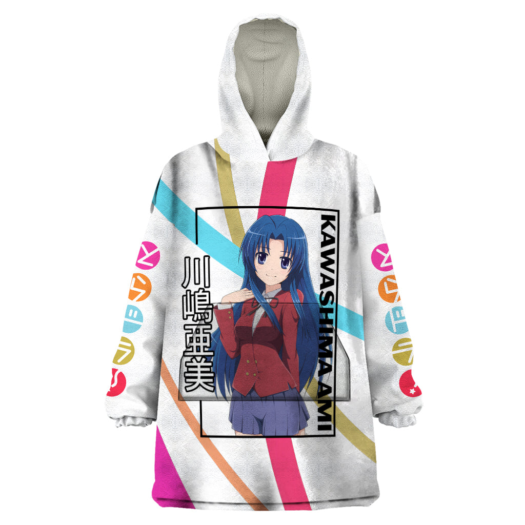 Kawashima Ami Wearable Blanket Hoodie Toradora Anime Style