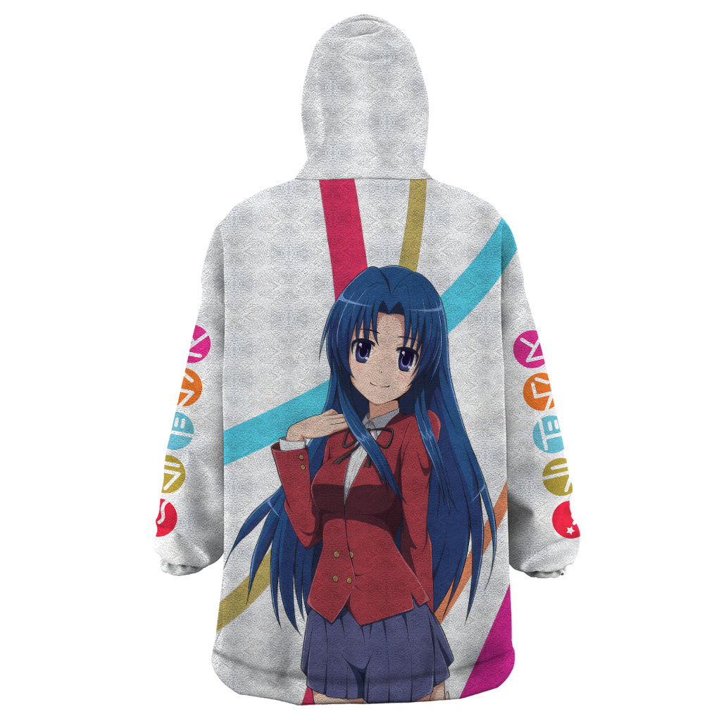 Kawashima Ami Wearable Blanket Hoodie Toradora Anime Style