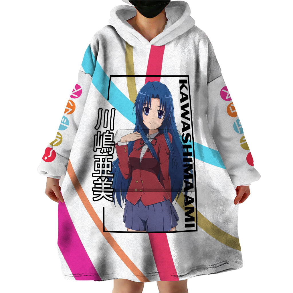 Kawashima Ami Wearable Blanket Hoodie Toradora Anime Style