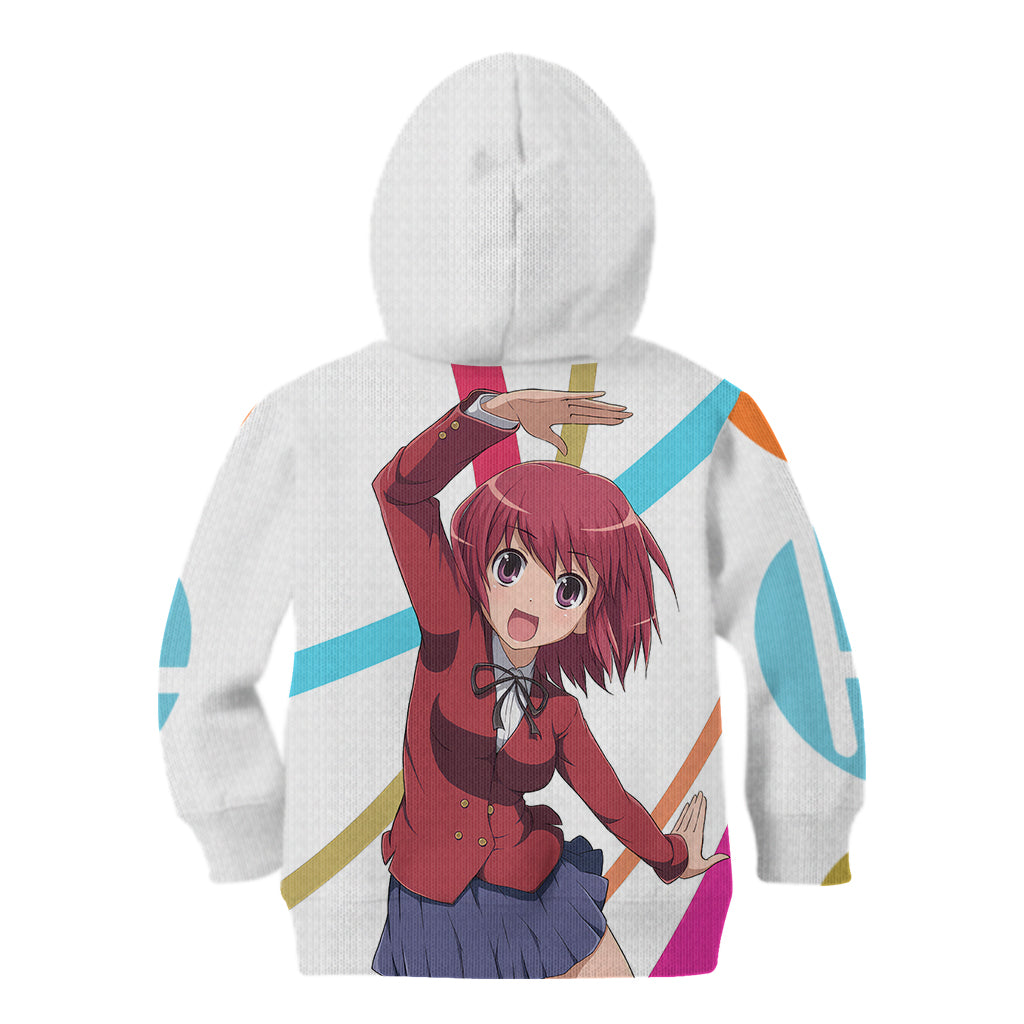 Kushieda Minori Kid Hoodie Toradora Anime Style