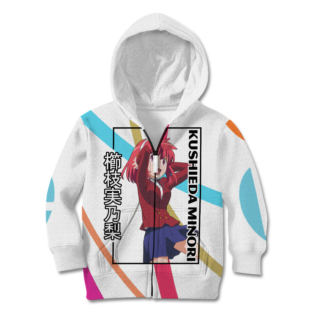 Kushieda Minori Kid Hoodie Toradora Anime Style