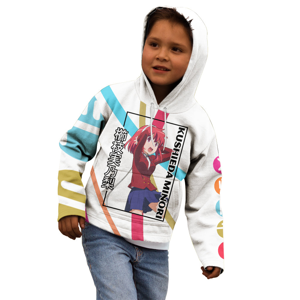 Kushieda Minori Kid Hoodie Toradora Anime Style