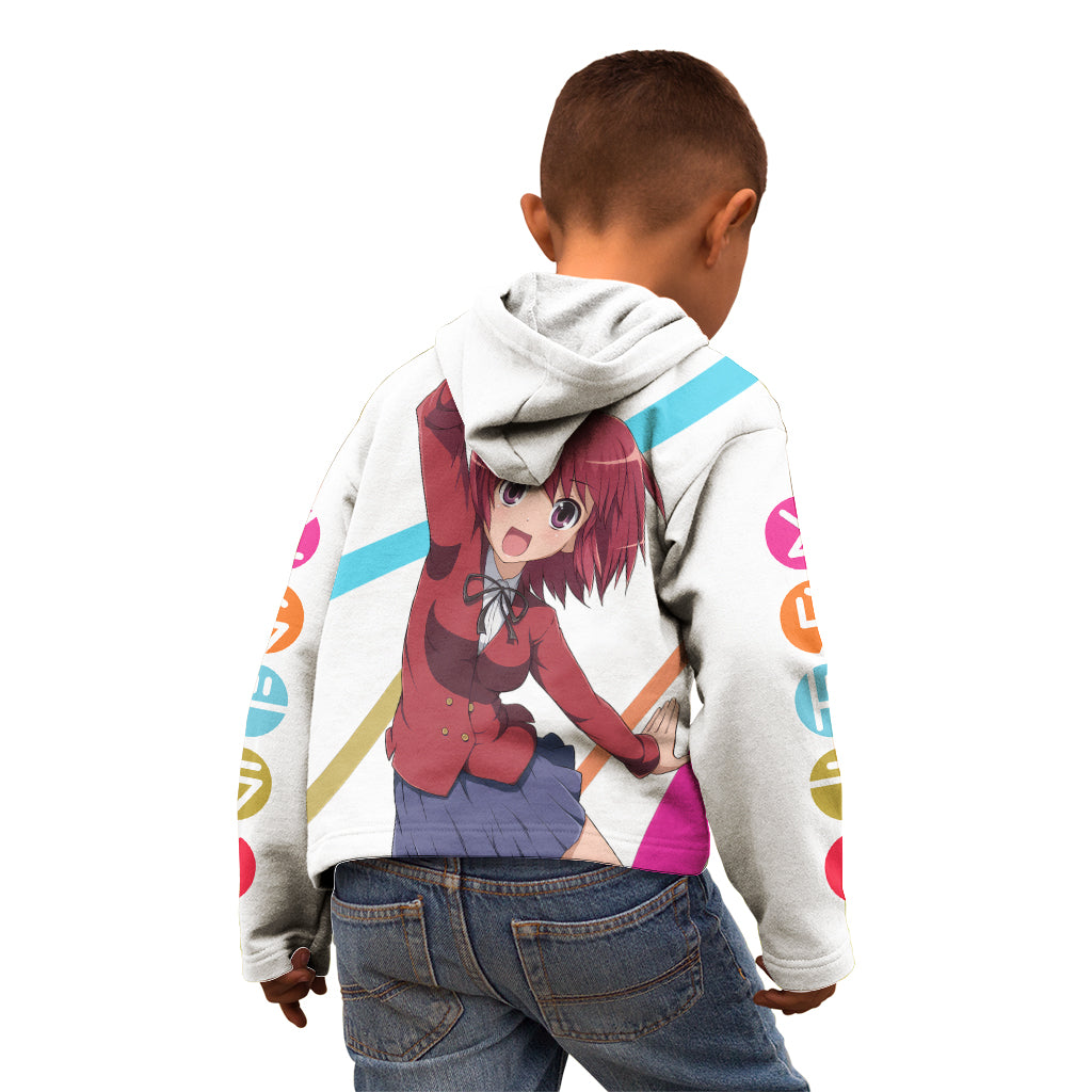 Kushieda Minori Kid Hoodie Toradora Anime Style