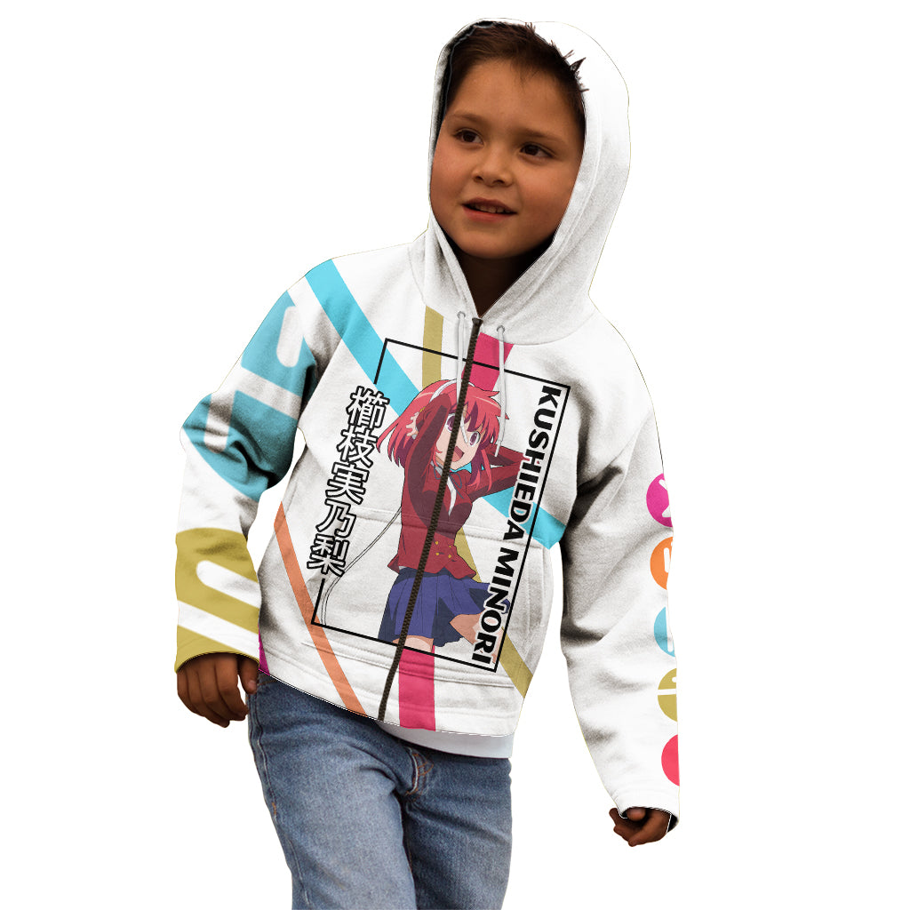Kushieda Minori Kid Hoodie Toradora Anime Style