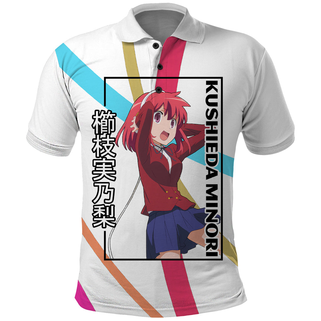 Kushieda Minori Polo Shirt Toradora Anime Style