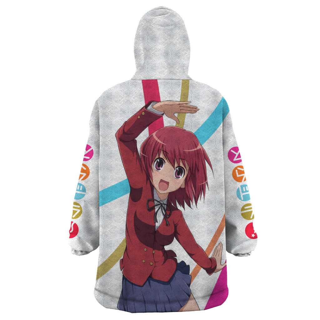 Kushieda Minori Wearable Blanket Hoodie Toradora Anime Style
