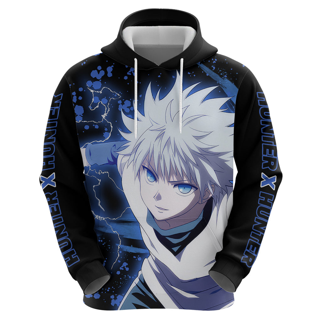 Killua Zoldyck Zip Hoodie Hunter X Hunter