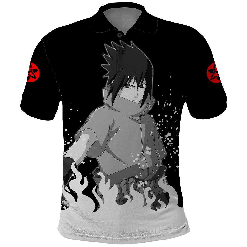 Sasuke Uchiha Polo Shirt Naruto