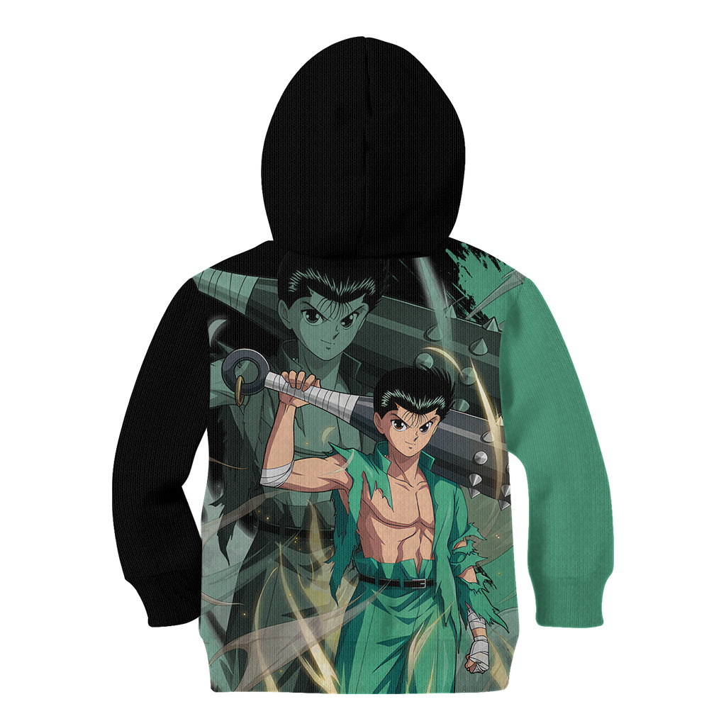 Yusuke Urameshi Kid Hoodie Yu Yu Hakusho Anime Style