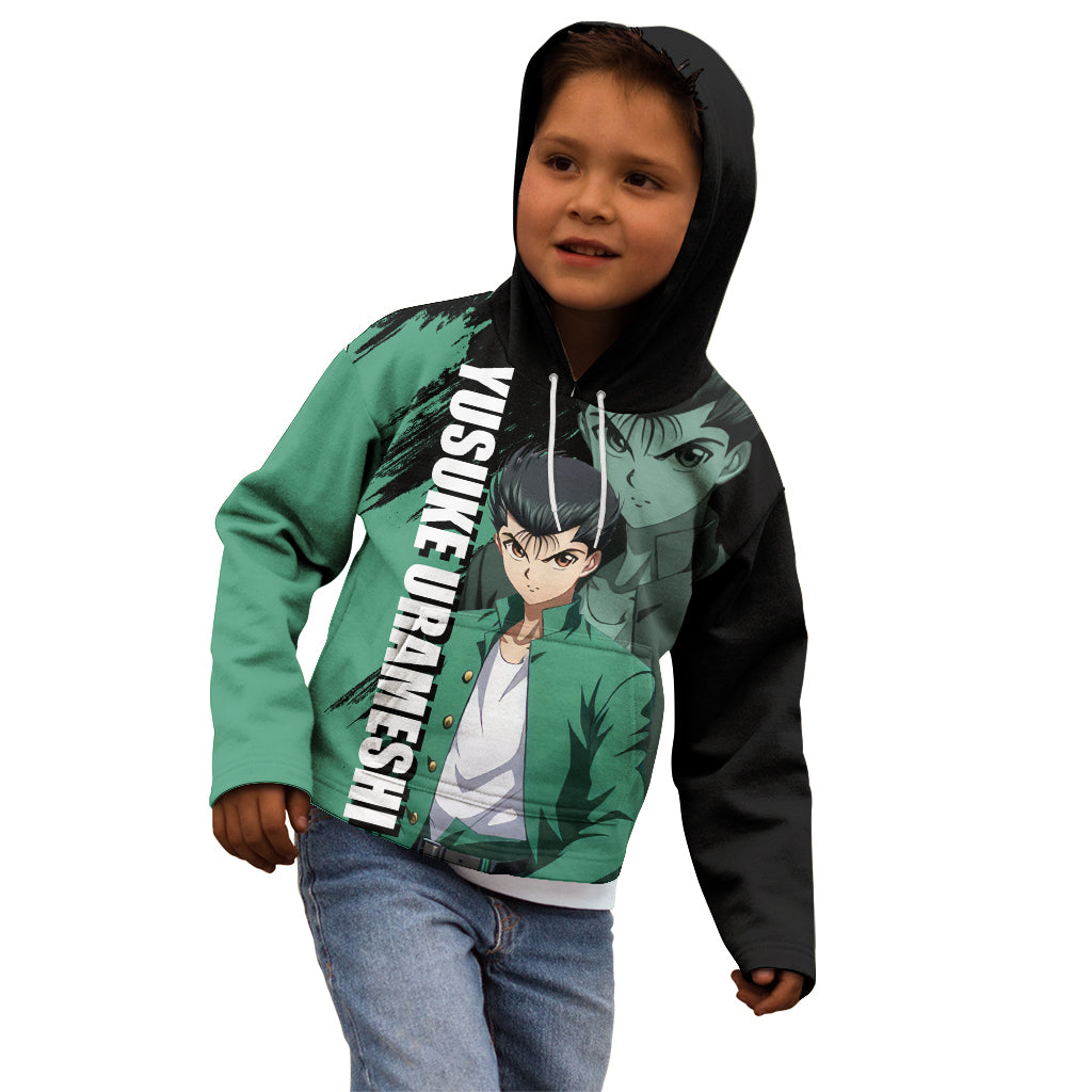 Yusuke Urameshi Kid Hoodie Yu Yu Hakusho Anime Style