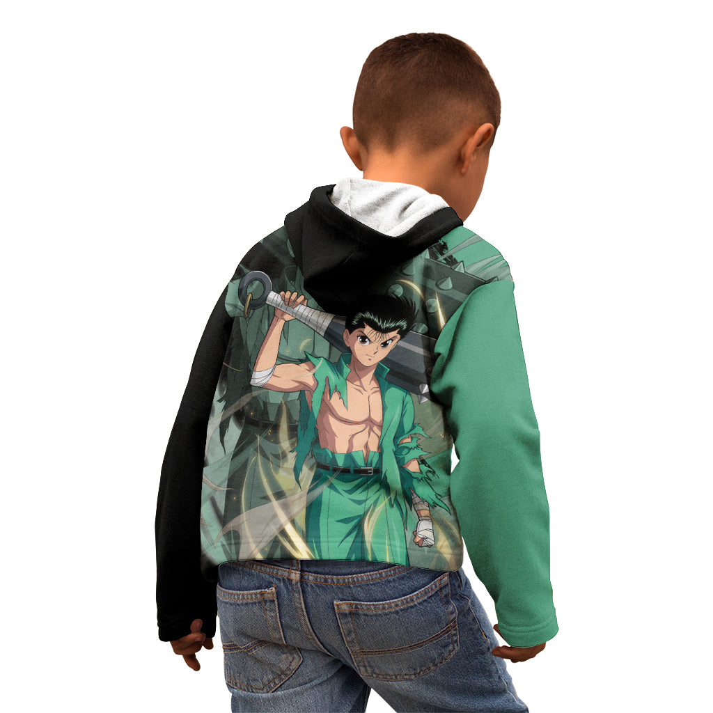 Yusuke Urameshi Kid Hoodie Yu Yu Hakusho Anime Style