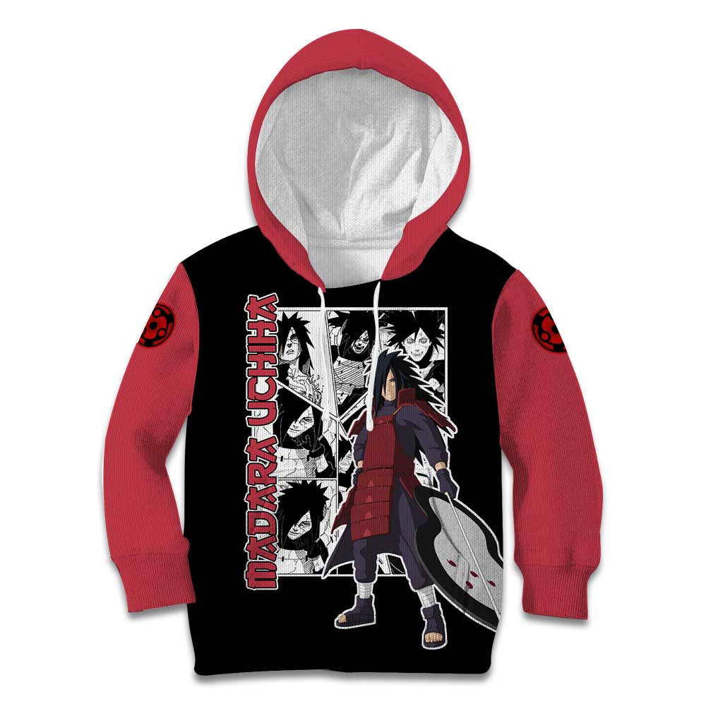 Madara Uchiha - Naruto Kid Hoodie Anime Mix Manga Style