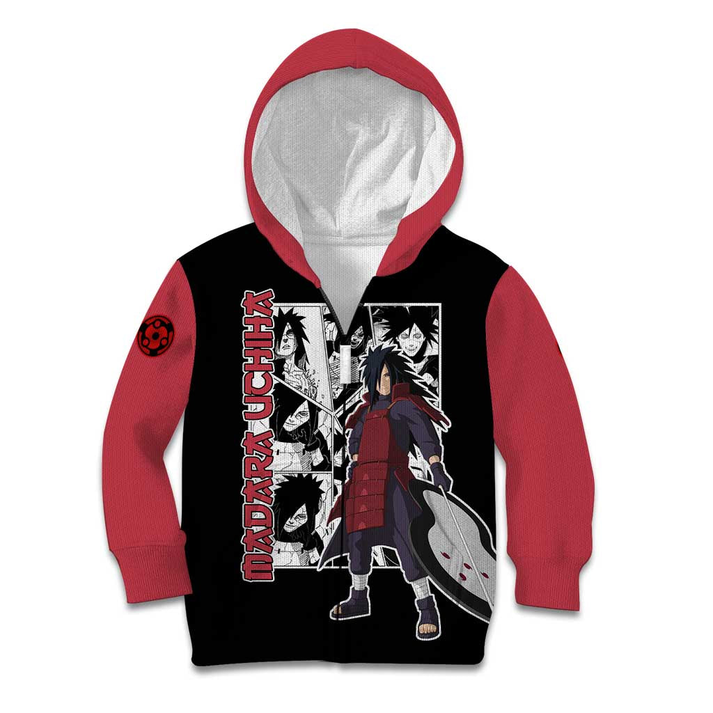Madara Uchiha - Naruto Kid Hoodie Anime Mix Manga Style