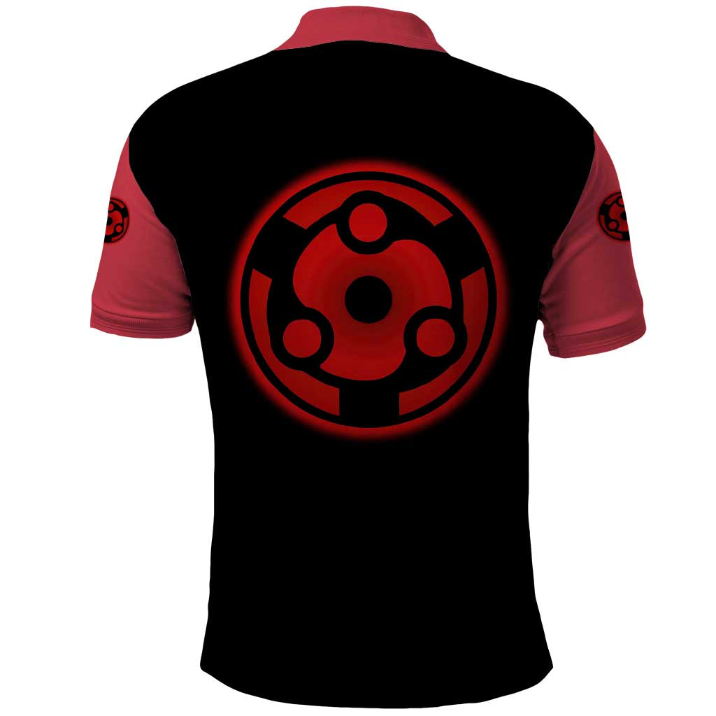 Madara Uchiha - Naruto Polo Shirt Anime Mix Manga Style