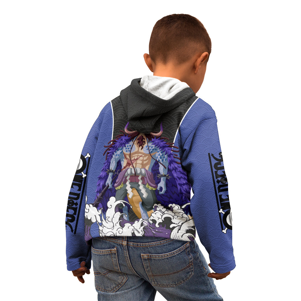 Kaido Hybrid - One Piece Kid Hoodie Japan Anime Style