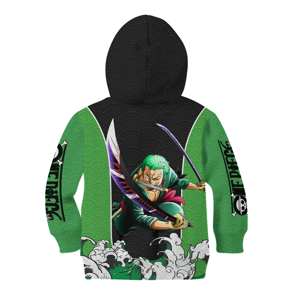 Roronoa Zoro - One Piece Kid Hoodie Anime Japan Style
