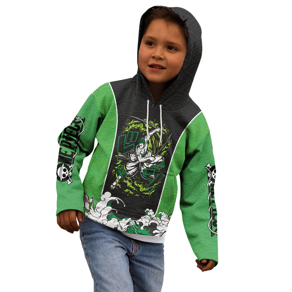 Roronoa Zoro - One Piece Kid Hoodie Anime Japan Style