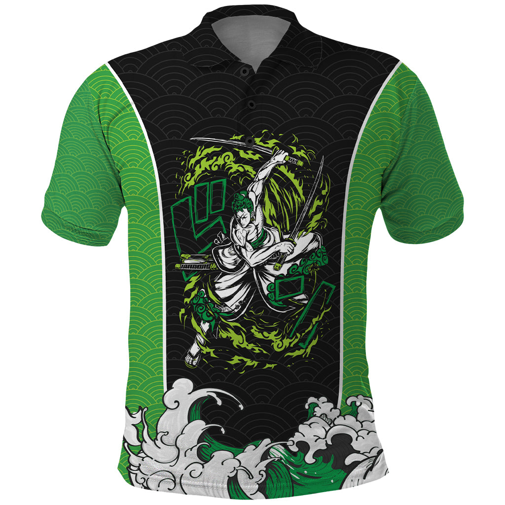 Roronoa Zoro - One Piece Polo Shirt Anime Japan Style