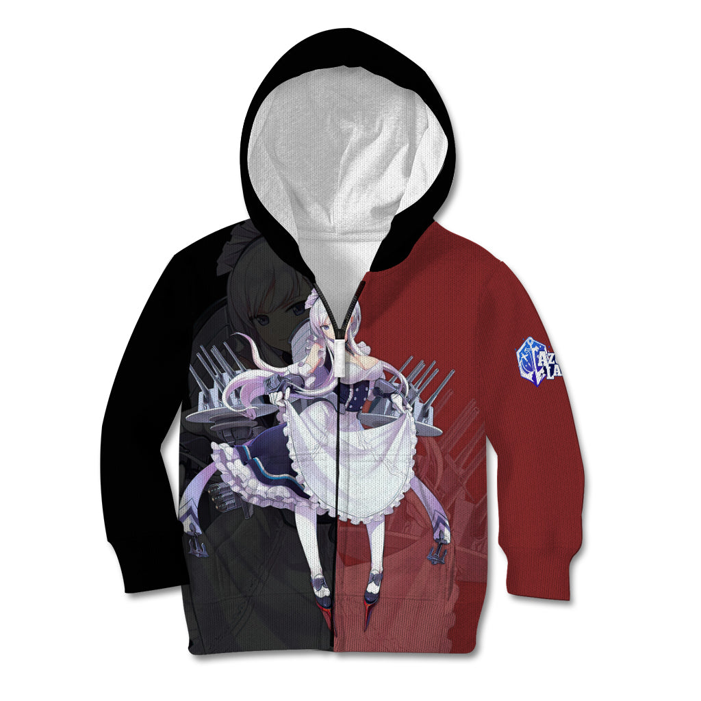 Belfast - Azur Lane Kid Hoodie Anime Game Style