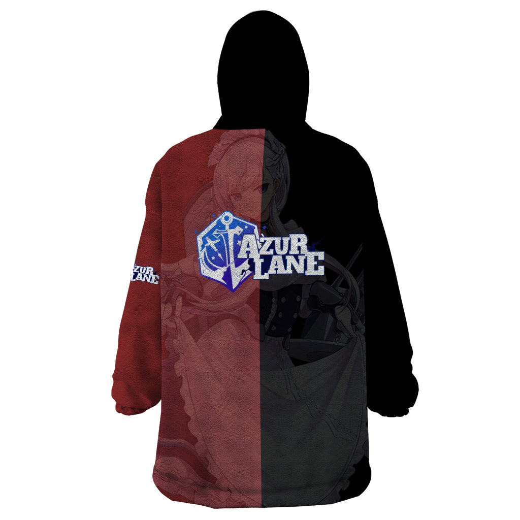 Belfast - Azur Lane Wearable Blanket Hoodie Anime Game Style