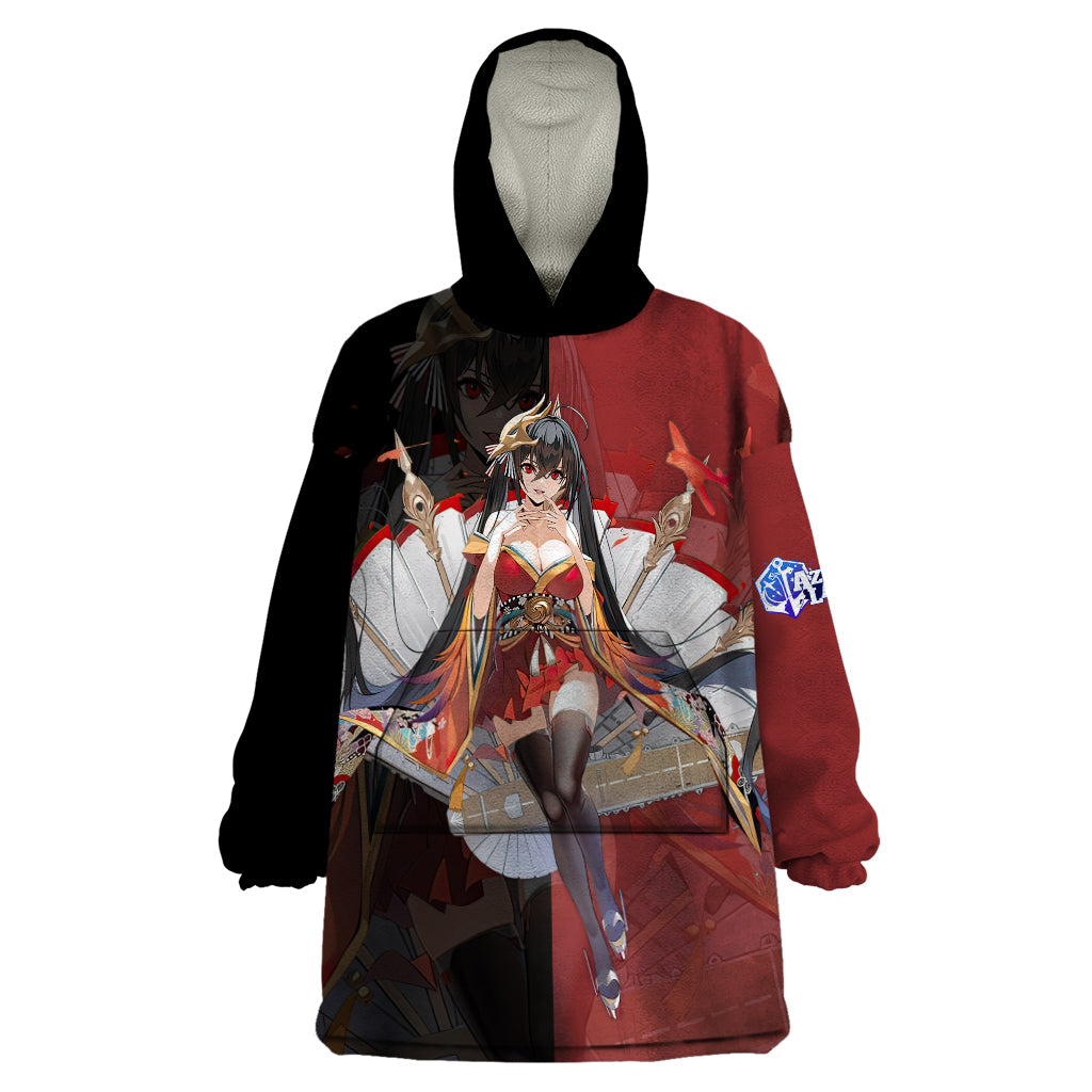 Taihou - Azur Lane Wearable Blanket Hoodie Anime Game Style