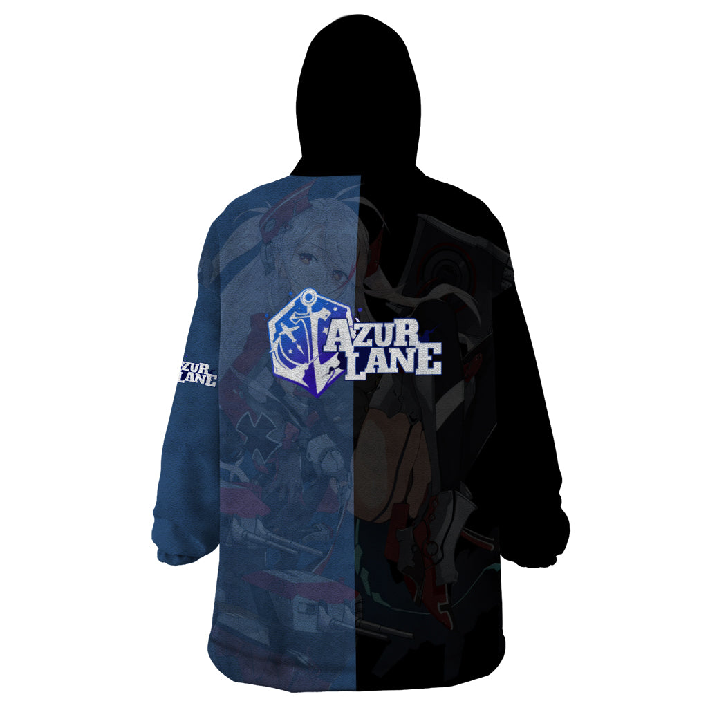 Prinz Eugen - Azur Lane Wearable Blanket Hoodie Anime Game Style