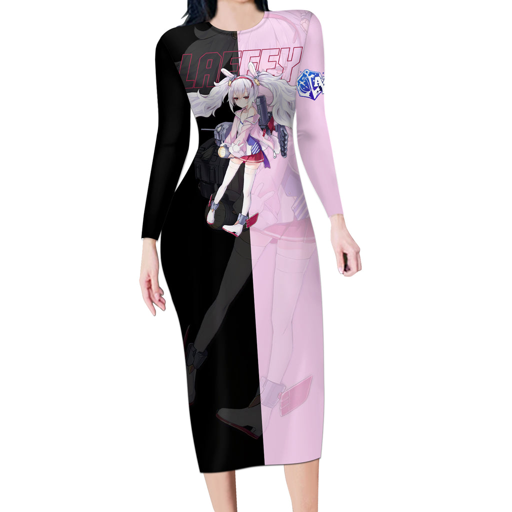 Laffey - Azur Lane Long Sleeve Bodycon Dress Anime Game Style
