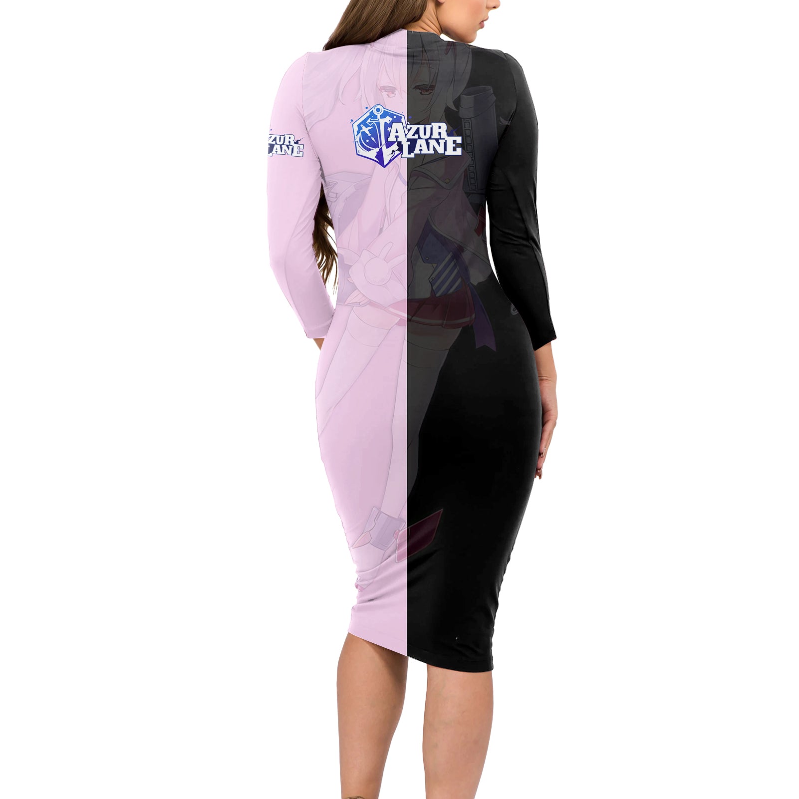 Laffey - Azur Lane Long Sleeve Bodycon Dress Anime Game Style