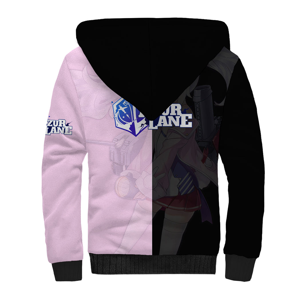 Laffey - Azur Lane Sherpa Hoodie Anime Game Style