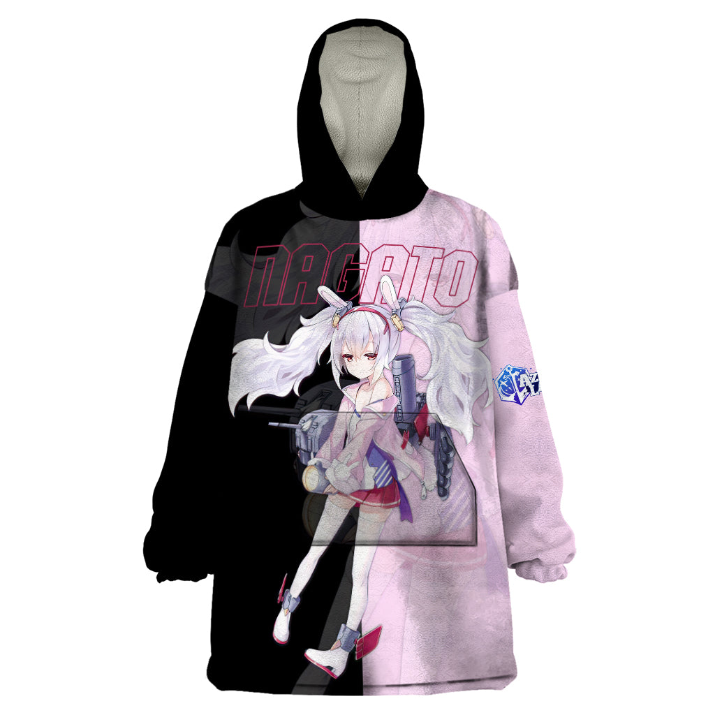 Laffey - Azur Lane Wearable Blanket Hoodie Anime Game Style