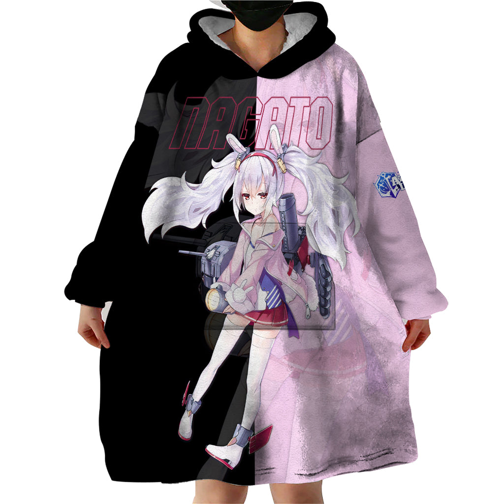 Laffey - Azur Lane Wearable Blanket Hoodie Anime Game Style
