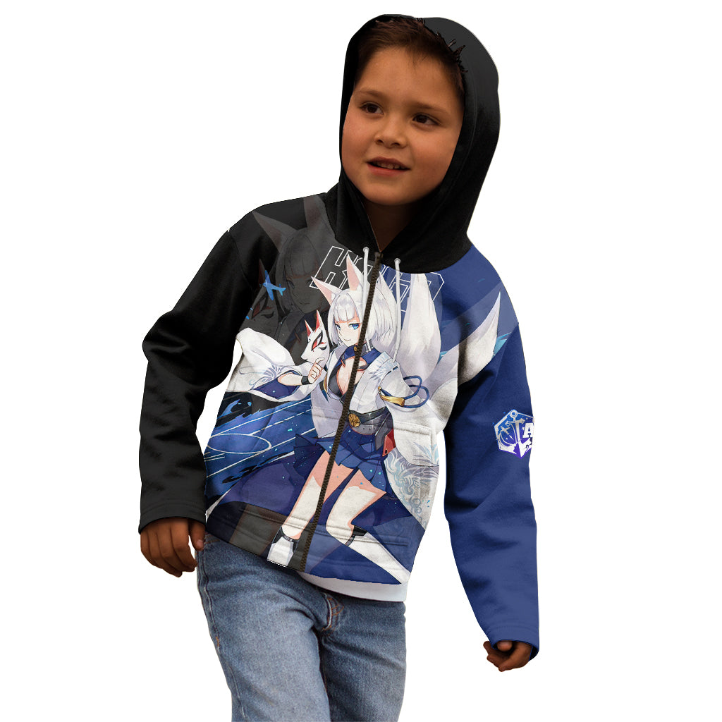 Kaga - Azur Lane Kid Hoodie Anime Game Style