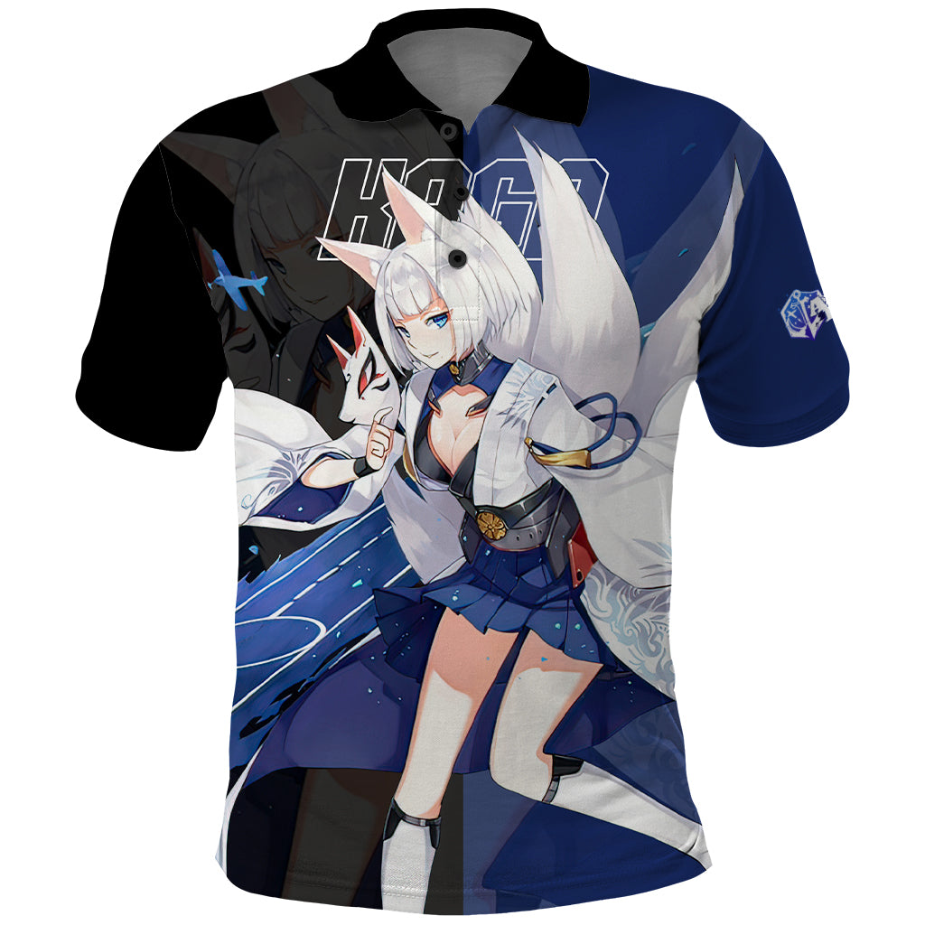 Kaga - Azur Lane Polo Shirt Anime Game Style