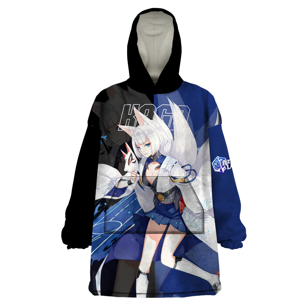 Kaga - Azur Lane Wearable Blanket Hoodie Anime Game Style