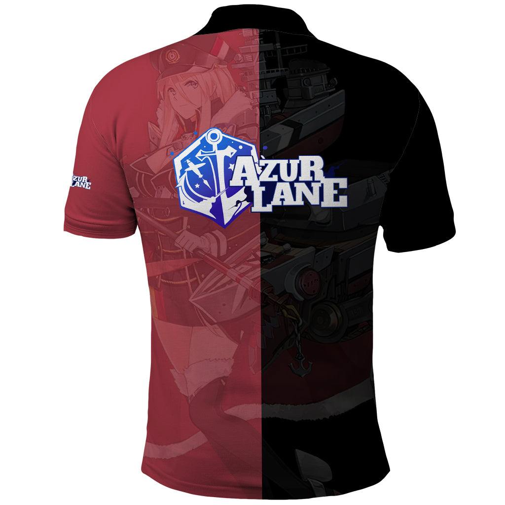 Bismarck - Azur Lane Polo Shirt Anime Game Style