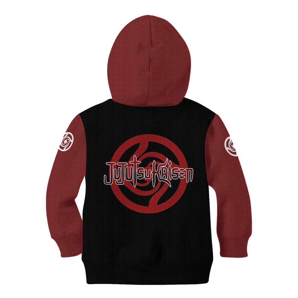 Yuji Itadori - Jujustu Kaisen Kid Hoodie Anime Mix Manga Style
