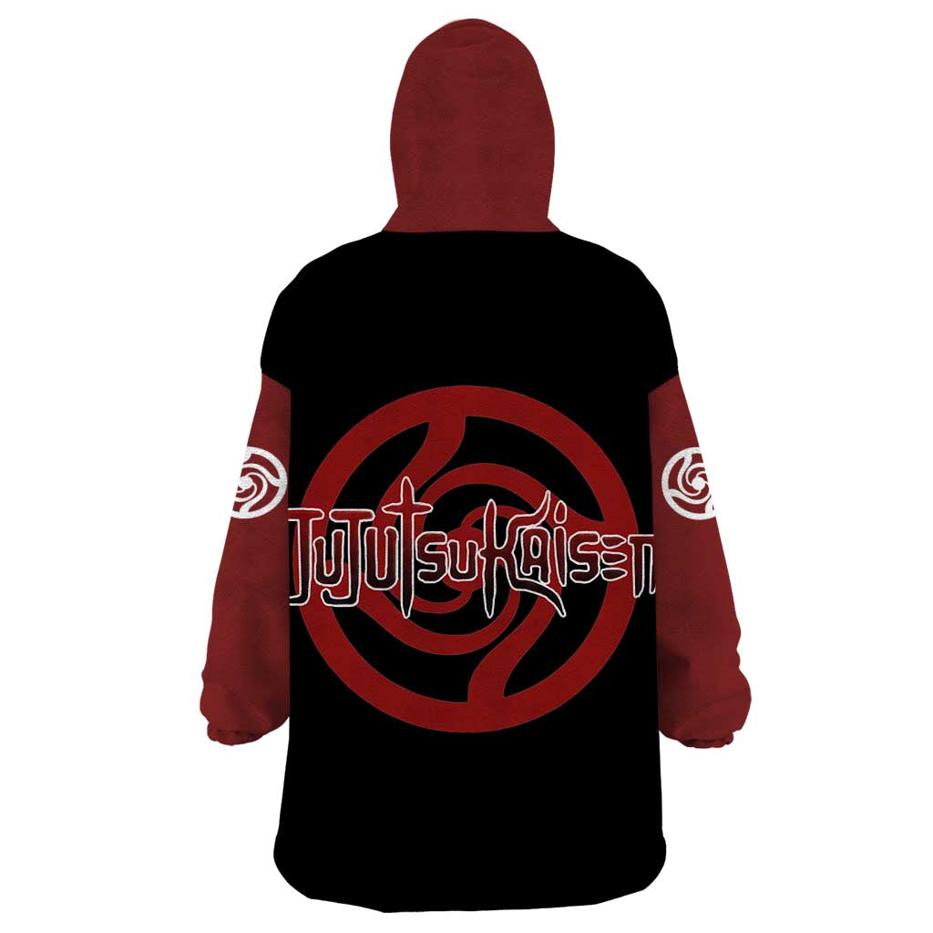 Yuji Itadori - Jujustu Kaisen Wearable Blanket Hoodie Anime Mix Manga Style