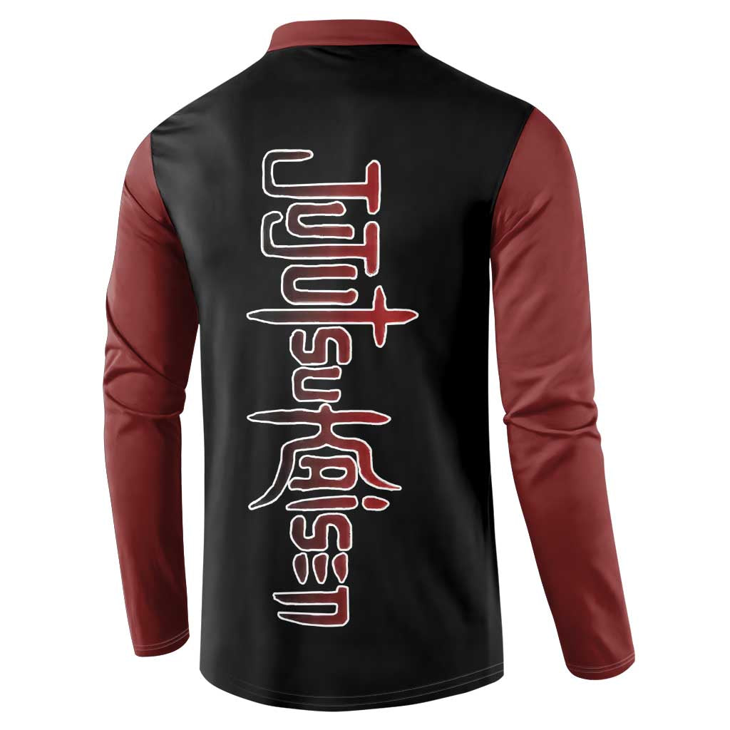 Sukuna - One Piece Button Sweatshirt Anime Mix Manga Style