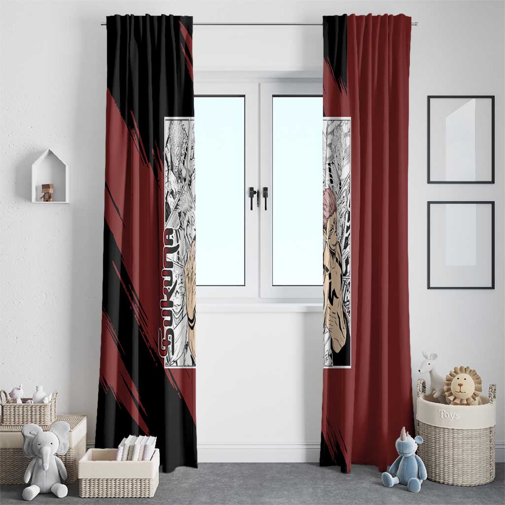 Sukuna - One Piece Window Curtain Anime Mix Manga Style