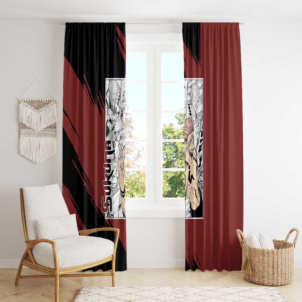 Sukuna - One Piece Window Curtain Anime Mix Manga Style