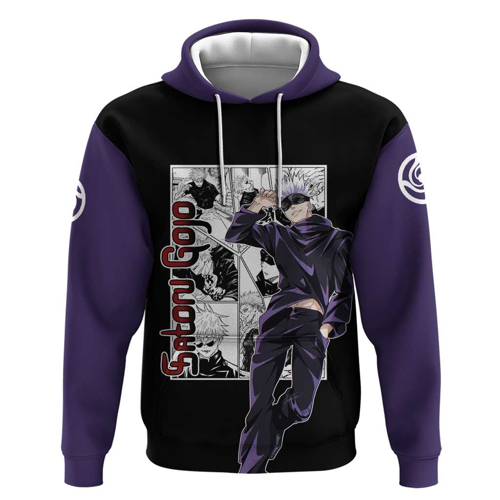 Satoru Gojo - Jujutsu Kaisen Hoodie Anime Mix Manga Style